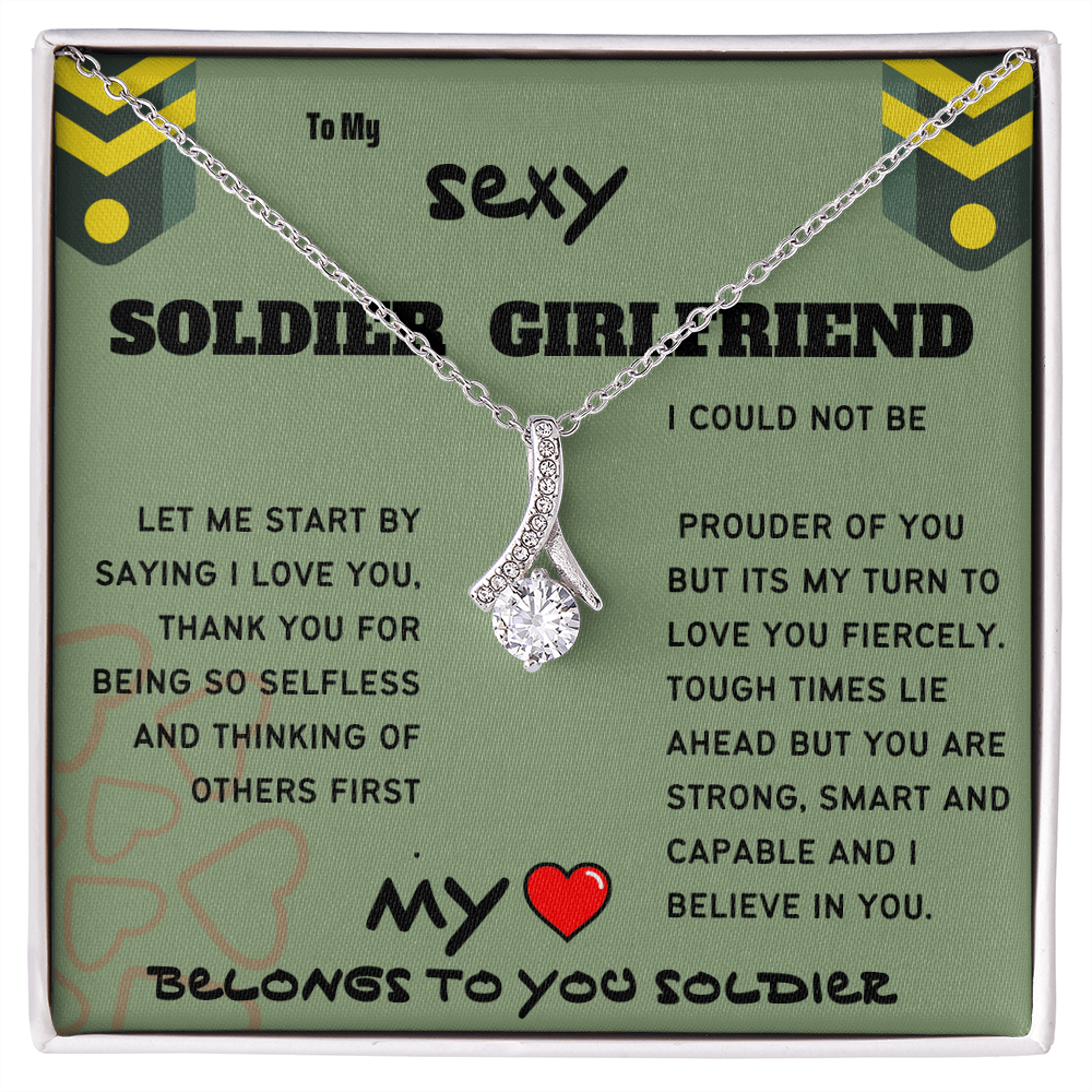 SEXY SOLDIER GIRLFRIEND NECKLACE