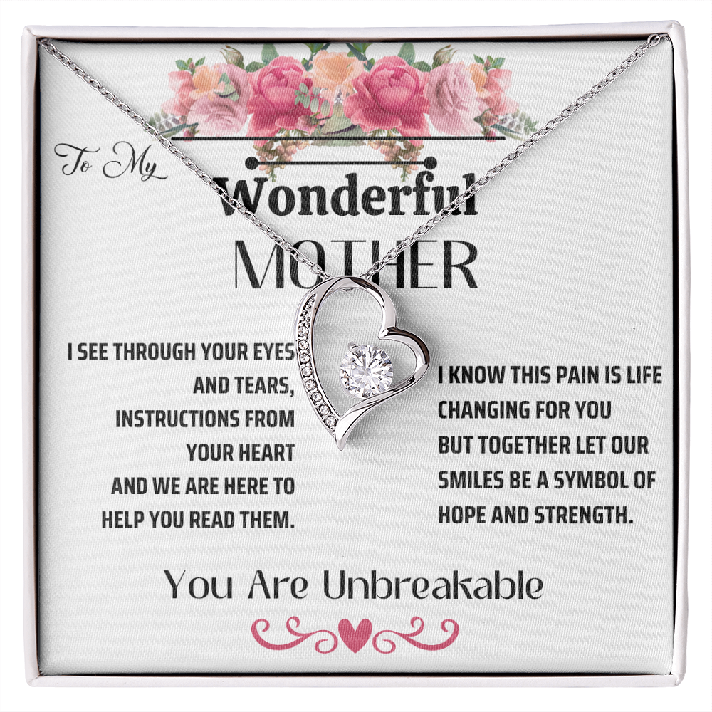 My Wonderful Mother Forever Love Necklace