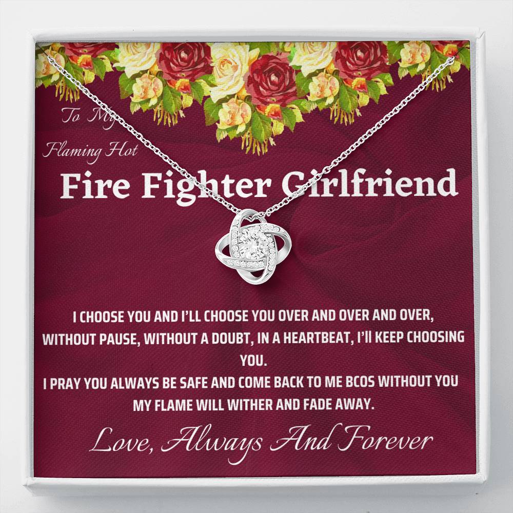 Firefighter Necklace for Girlfriend (1)